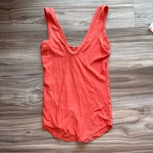 Coral Sleeveless Women's Top